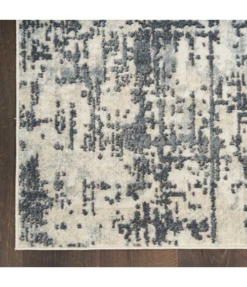 Nourison Quarry Ivory Grey QUA17 4 ft. X 6 ft. Rect. Rug