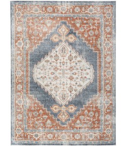 Nourison Home Astra Machine Washable ASW11 Denim Multicolor 7 ft. 10 in. X 10 ft. Area Rug