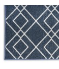 Nourison Modern Lines Area Rug MOL01 Denim