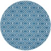 Nourison Home Jubilant JUB19 Blue 8 ft. Round Area Rug