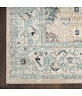 Nourison Home Washable Decor Taupe Blue WSD12 5 ft. 3 in. X 7 ft. Rectangle Rug