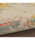 Nourison Celestial Area Rug CES12-Ivory/Multicolor