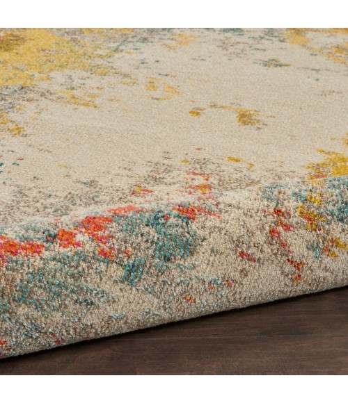 Nourison Celestial Area Rug CES12-Ivory/Multicolor