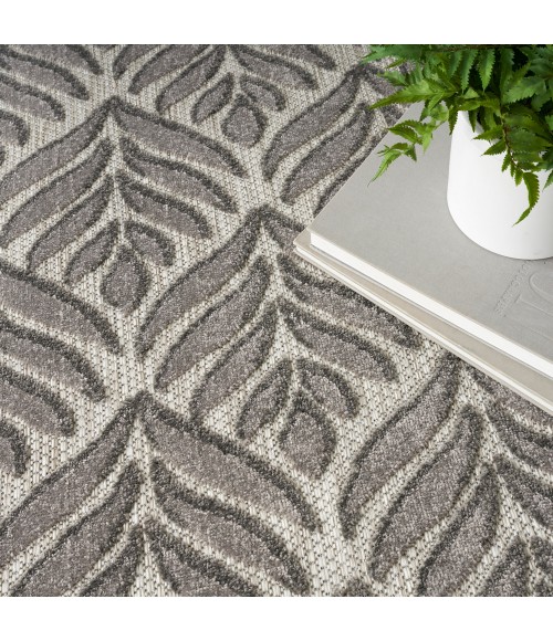 Nourison Aloha Area Rug ALH35 Charcoal