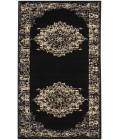 Nourison Grafix Black GRF14 2 ft. X 6 ft. Rectangle Rug