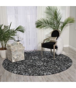 Nourison Twilight - Twi13 Onyx Area Rug 8 ft. Round