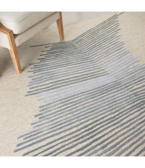 Nourison SYMMETRY Area Rug Nourison Symmetry Area Rug SMM06-Ivory/Grey