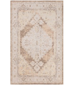 Nourison Astra Machine Washable Beige ASW11 4 ft. X 6 ft. Rectangle Rug