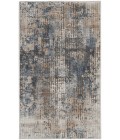 Nourison Quarry Blue Beige QUA02 2 ft. X 4 ft. Rect. Rug