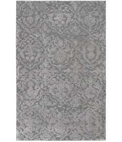 Nourison Opaline - Opa14 Charcoal Silver Area Rug 3 ft. 9 X 5 ft. 9 Rectangle