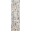 Nourison Rustic Textures - Rus05 Beige Grey Area Rug 2 ft. 2 X 7 ft. 6 Rectangle