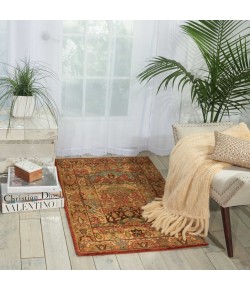 Nourison Home Living Treasures LI02 Multicolor 2 ft. 6 in. X 12 ft. Area Rug