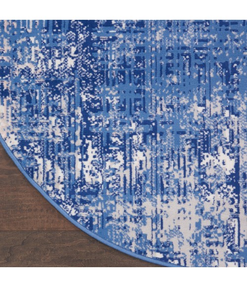 Nourison WHIMSICLE Area Rug Nourison Whimsicle Area Rug WHS08-Blue Ivory