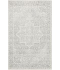 Nourison Astra Machine Washable Grey ASW12 3 ft. 3 in. X 5 ft. Rect. Rug