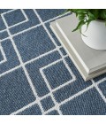 Nourison Modern Lines Area Rug MOL01 Denim