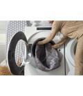 Nicole Curtis Machine Washable Series 1 Area Rug SR104 Black 2' x 4'