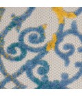 Nourison Aloha Indoor/Outdoor Area Rug ALH21-Ivory Blue