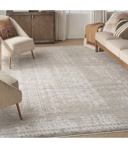 Nourison Lynx Ivory Multicolor LNX06 9 ft. X 11 ft. Rect. Rug