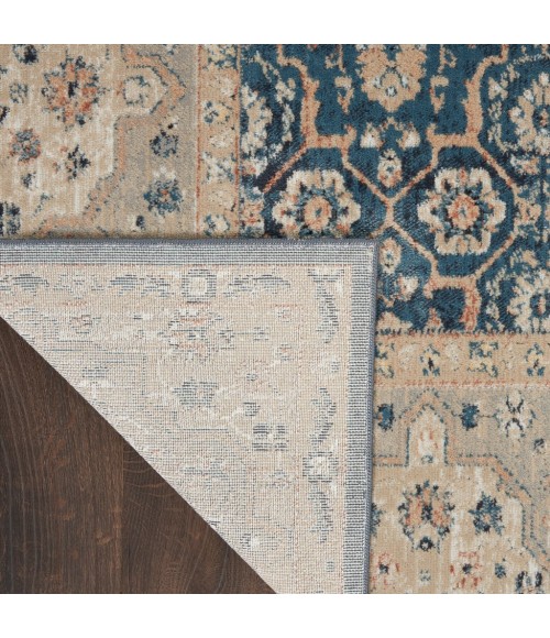 Kathy Ireland Malta Area Rug MAI14-Blue/Grey