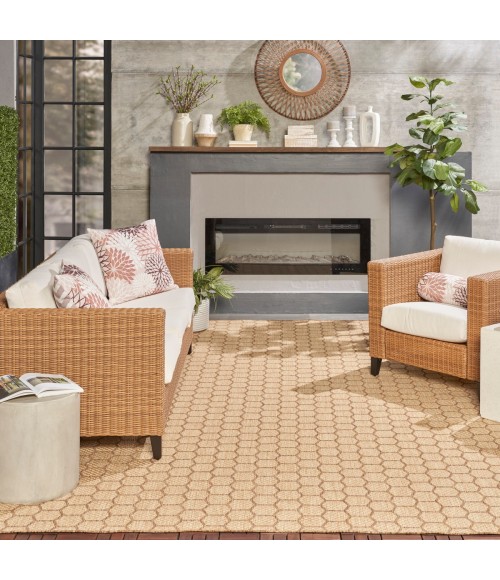 Nourison Twist Reversible Natural TWS01 8 ft. X 10 ft. Rect. Rug