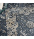 kathy ireland Home Malta Area Rug MAI11-Navy