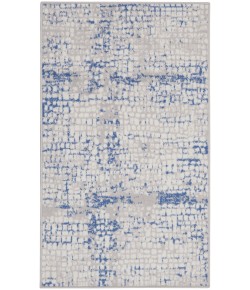 Nourison Whimsicle - Whs07 Grey Blue Area Rug 3 ft. X 5 ft. Rectangle