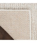 Nourison Textured Home Ivory Beige TXH01 7 ft. 10 in. X 9 ft. 10 in. Rect. Rug