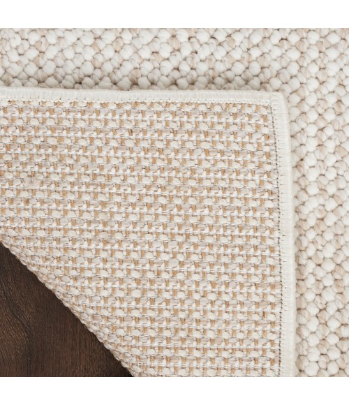 Nourison Textured Home Ivory Beige TXH01 7 ft. 10 in. X 9 ft. 10 in. Rect. Rug