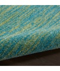 Nourison Essentials Area Rug Nourison Nourison Essentials Blue Green Area Rug NRE01 Blue Green 10' x 14'