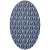 Nourison Aloha Blue ALH35 7’10” Round Rug