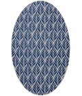 Nourison Aloha Blue ALH35 7’10” Round Rug