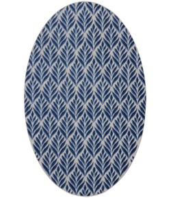 Nourison Aloha Blue ALH35 7’10” Round Rug