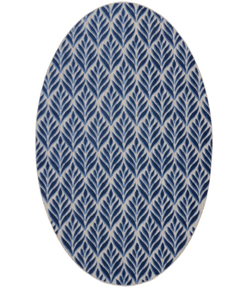 Nourison Aloha Blue ALH35 7’10” Round Rug