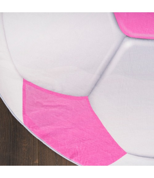 Nourison Home Imagination Pink IMA08 5 ft. Round Rug