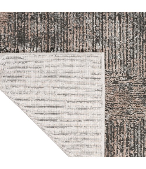 Calvin Klein Irradiant Area Rug IRR01 Black Ivory