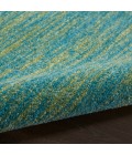 Nourison Home Nourison Essentials Blue Green NRE01 2 ft. 2 in. X 14 ft. Rectangle Rug