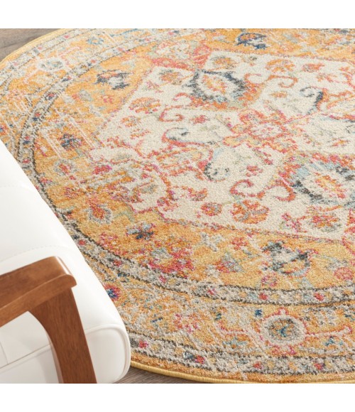 Nourison Passion Area Rug PSN23-Ivory/Yellow