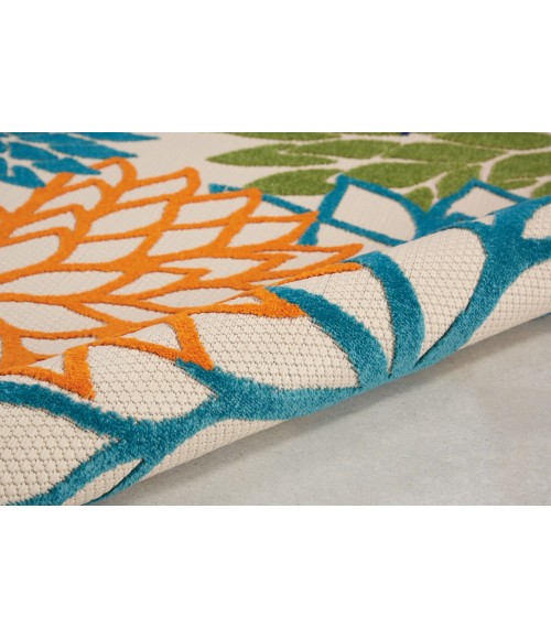 Nourison Aloha Round Area Rug ALH05-Multicolor