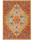 Nourison Allur Area Rug ALR04-Red Multicolor