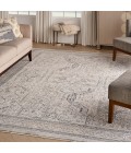 Nourison Lynx Ivory/Grey/Blue LNX01 9 ft. X 11 ft. Rect. Rug