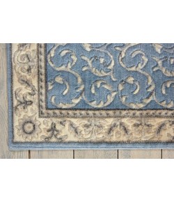 Nourison Somerset - St02 Light Blue Area Rug 2 ft. X 2 ft. 9 Rectangle