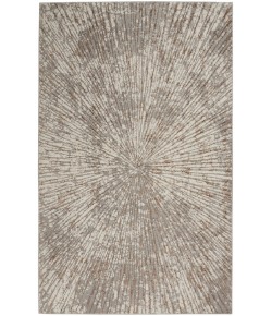 Nourison Home Metallic Grey Mocha MTL01 6 ft. X 9 ft. Rectangle Rug