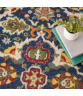 Nourison Allur Area Rug ALR03 Navy Multicolor