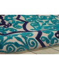 Nourison Aloha Area Rug ALH14 Navy 5'3" x 7'5"