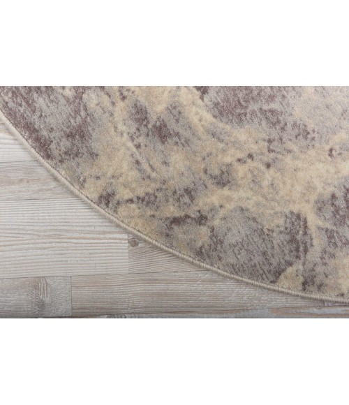 Nourison Somerset Round Area Rug ST745-Grey