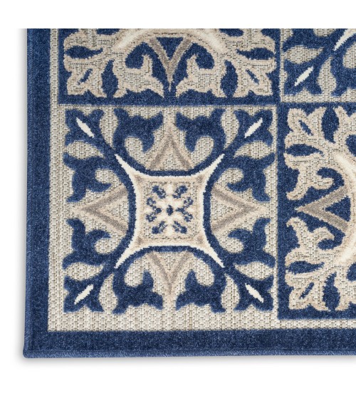 Nourison Aloha Area Rug Nourison Aloha Area Rug ALH34 Blue