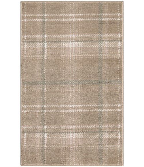 Nourison Grafix Taupe GRF03 3 ft. X 5 ft. Rectangle Rug