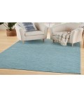 Nourison Practical Solutions Aqua PSL01 7 ft. X 10 ft. Rectangle Rug