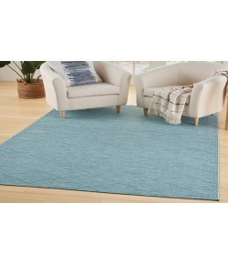 Nourison Practical Solutions Aqua PSL01 7 ft. X 10 ft. Rectangle Rug