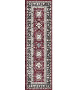 Nourison Fulton - Ful03 Red Area Rug 2 ft. 3 in. X 7 ft. 6 in. Runner